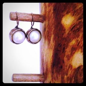 Silpada Pearl Earrings